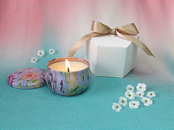 Mini vela aromática - Jasmim 90g