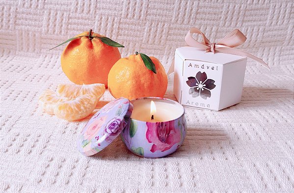 Mini vela aromática - Tangerina 90g