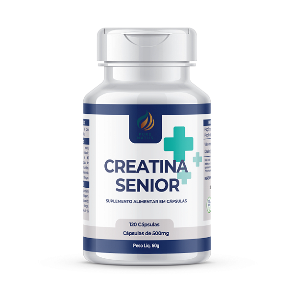 Creatina Senior 120 cápsulas