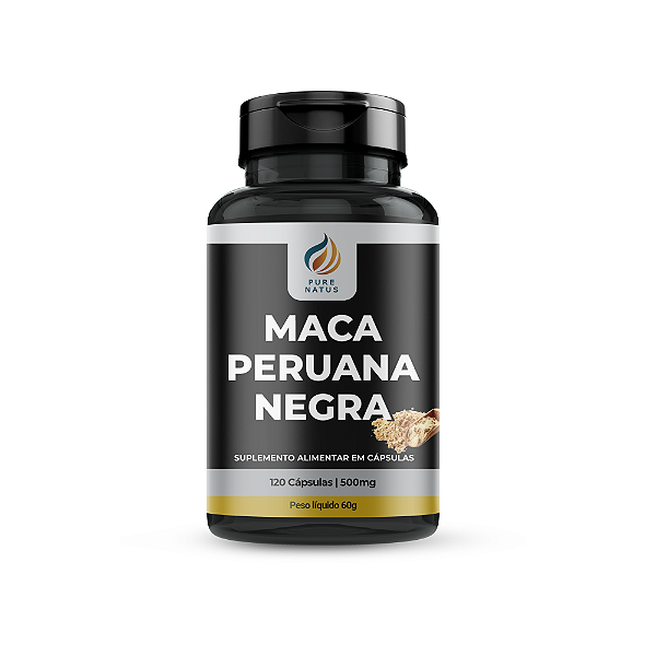 Maca Peruana Negra 120 cápsulas