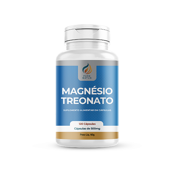 Magnésio Treonato 120 cápsulas