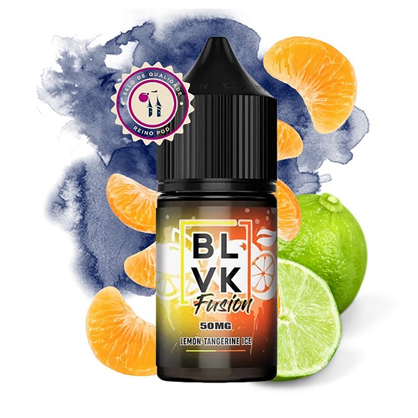 NicSalt - BLVK Fusion - Lemon Tangerine Ice (30ml)