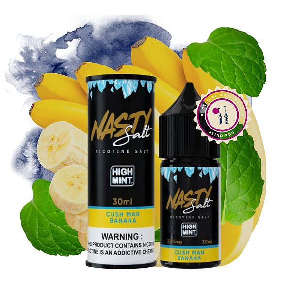 NicSalt - Nasty - Cush Man Banana High Mint (30ml)