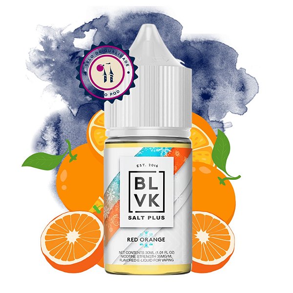 NicSalt - BLVK Salt Plus - Red Orange (30ml)
