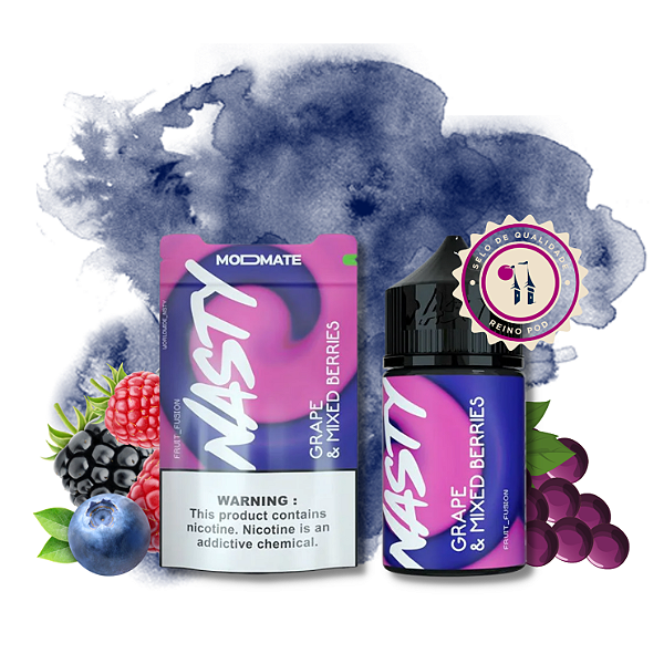 NicSalt - Nasty PodMate - Grape & Mixed Berries (30ml)