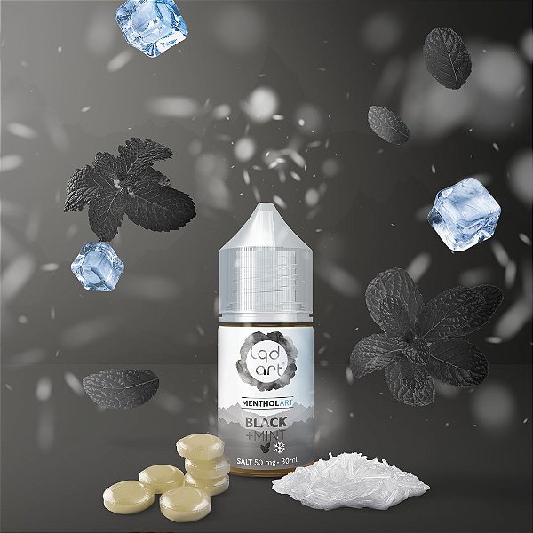 NicSalt - LQD ART - BLACK +MINT (30ml)