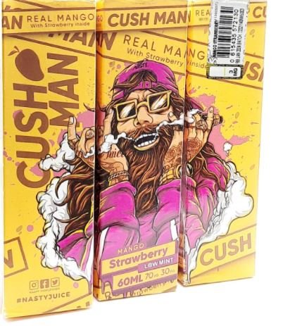 Juice - Nasty Cush Man - Strawberry Low Mint (60ml)