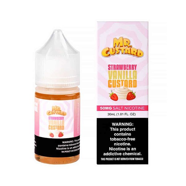 NicSalt - Mr Freeze - Strawberry Vanilla Custard (30ml)