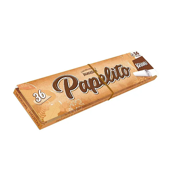 Seda Papelito - Brown com Piteira King Size