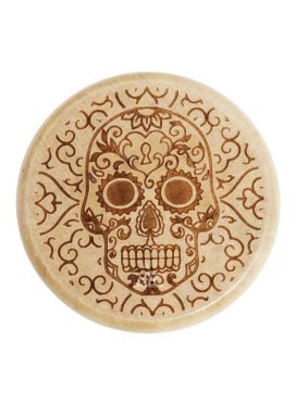 Dichavador 2 Partes Los Muertos 30x50mm - Caveira