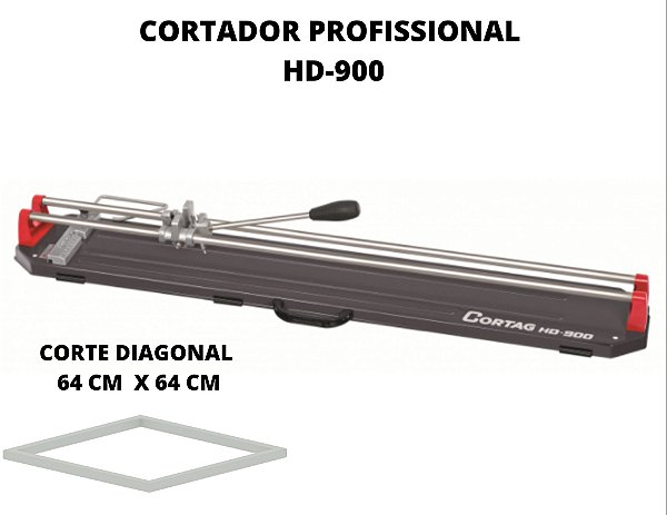 CORTADOR PROFISSIONAL DE PISO / PORCELANATO CORTAG HD 900