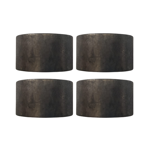4 Buchas de Aço Sinterizada Aço 29x25x17 Linha Mega