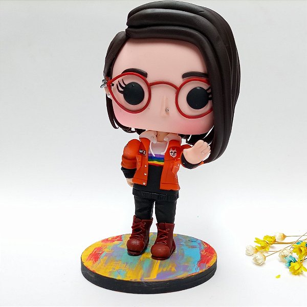 Alex Chen - Life Is Strange - True colors - Funko Pop em porcelana fria - action figure - custom