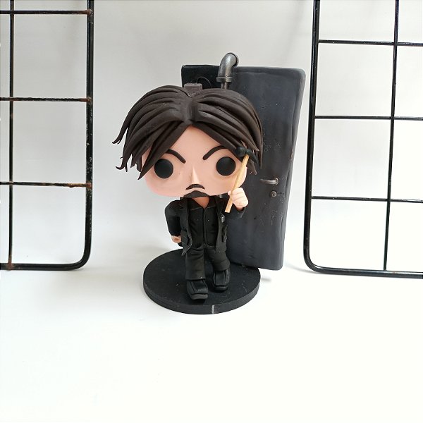 Oh Dae Su - Old Boy no estilo funko em biscuit - action figure - custom