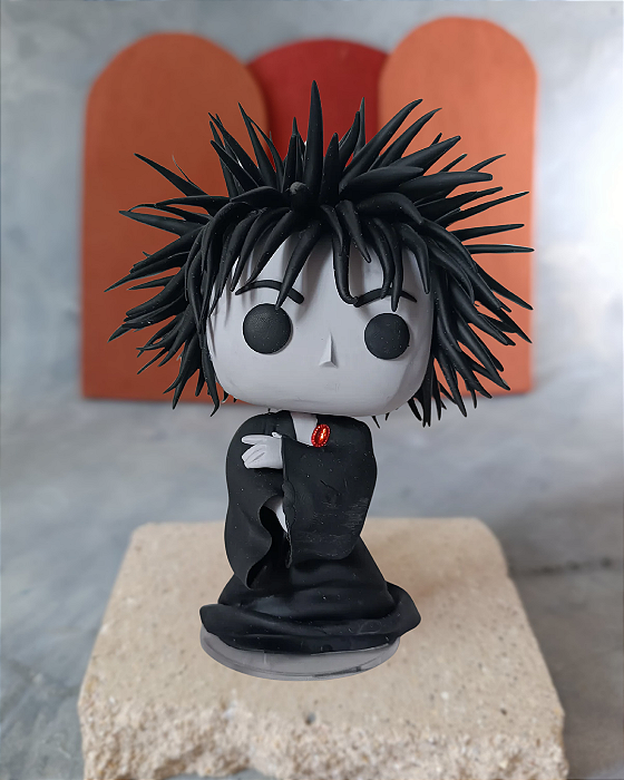 Sandman no estilo funko em biscuit