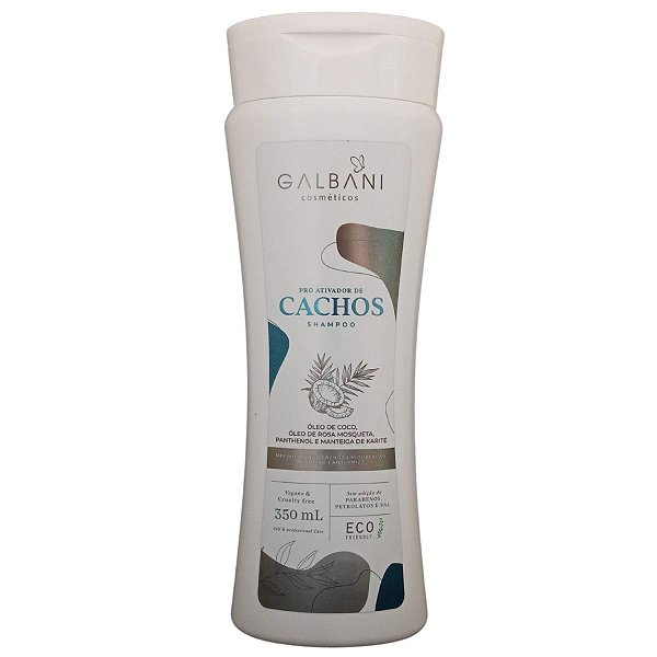 Shampoo Pro Ativador de Cachos 350ml Galbani