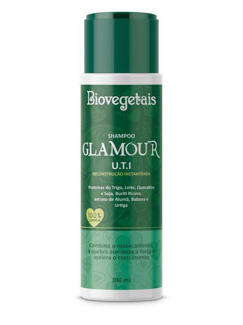 Shampoo Glamour UTI - Biovegetais - 300ml