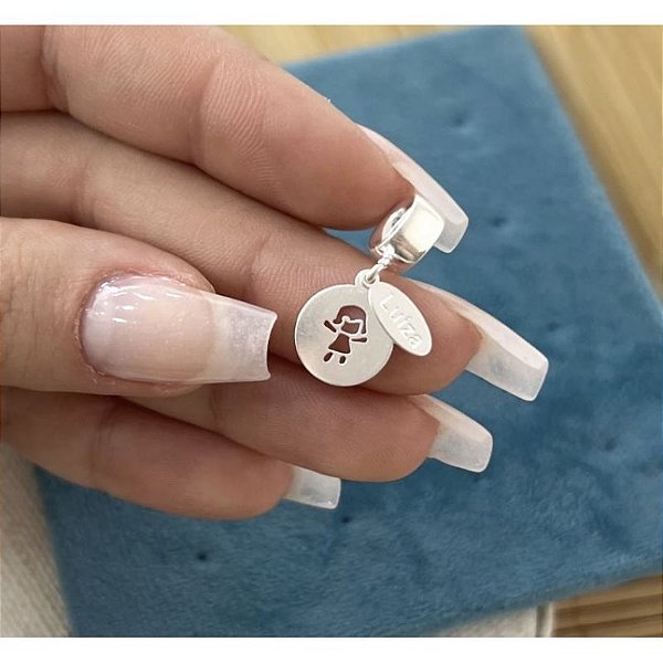 Berloque desenho menino ou menina