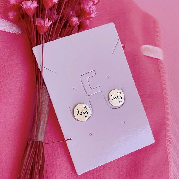 Brinco Personalizado + Coroa - Sob encomenda