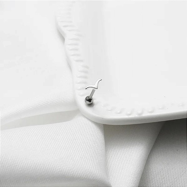 Piercing Pássaro Prata 925