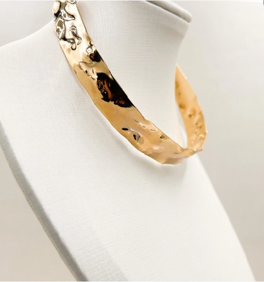 Chocker Aro Martelado