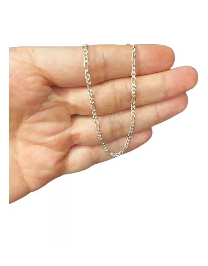 Pulseira Masculina de Prata 925 Elos 3x1 2mm