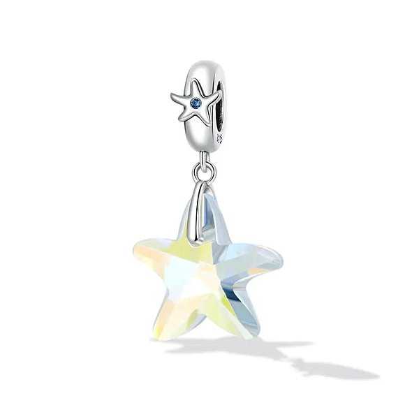 Berloque Estrela Translucida