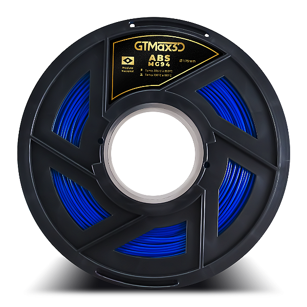 Filamento ABS Premium MG94 1.75mm GTMax3D - Azul Escuro