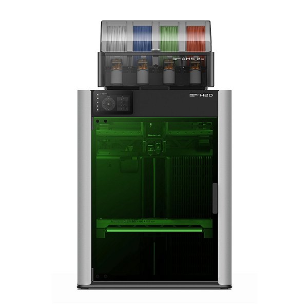 Impressora 3D - Bambu Lab H2D Laser 40W + AMS 2 PRO (Combo)