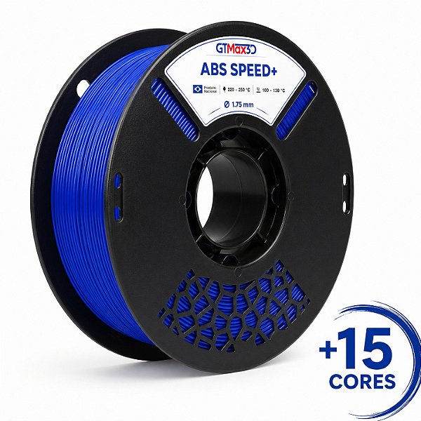 Filamento ABS Speed+ GTMax3D 1.75mm - 1kg - Várias Cores