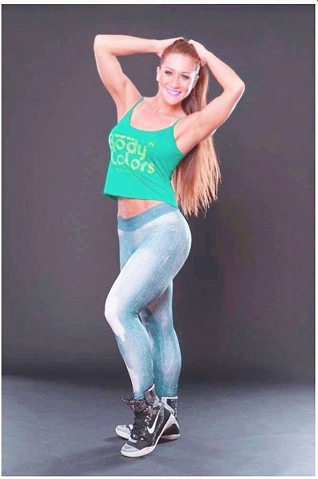 Legging Jeans Azul Claro (COM AVARIA)