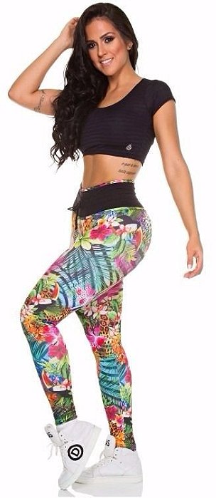 Legging Ajuste Floral Tucano