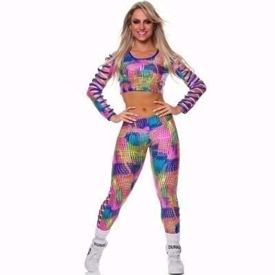 Legging Cruzada Color Flúor