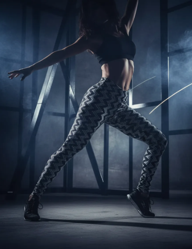 Legging Coração Branco