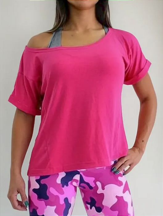 Blusa Sereia Rosa