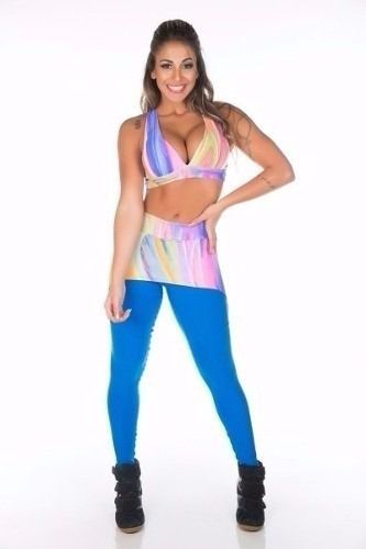 Legging Sainha Azul