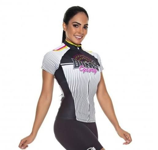 Camisa Feminina Manga Curta Tricolor