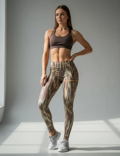 Legging Cirre Cruz Dourada