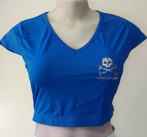 Cropped Azul Bic