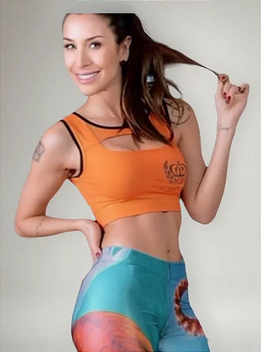 Cropped Laranja