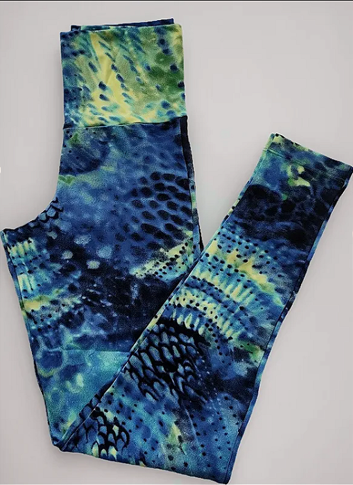 Calça Legging Cobra Azul