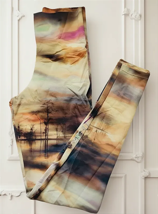 Calça Legging Paisagem
