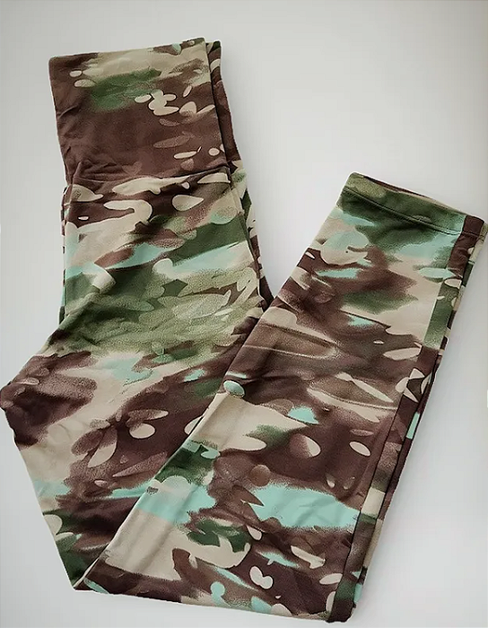 Calça Legging Camuflada