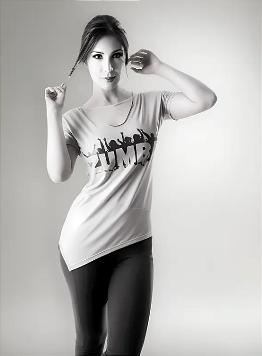 Blusa Línea Zumba Branca