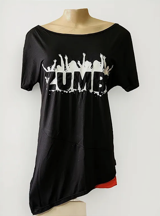Blusa Línea Zumba Preta