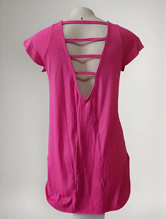 Blusa Mullet Tiras Pink