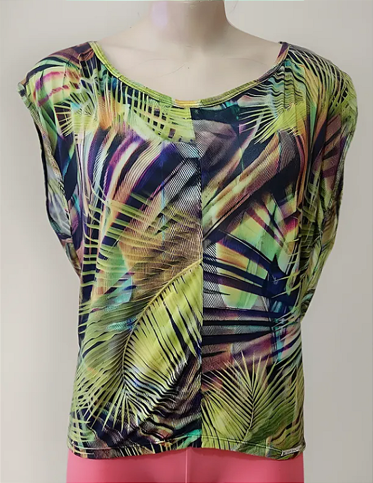 Blusa Bamboo Estampada