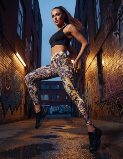 Legging Cobra Laranja
