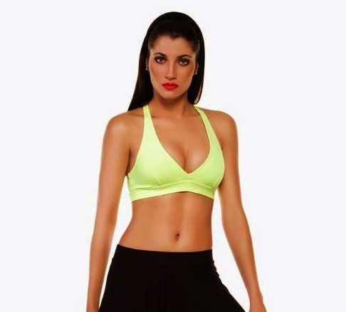 Top nadador Amarelo Esverdeado (PEQUENA AVARIA)