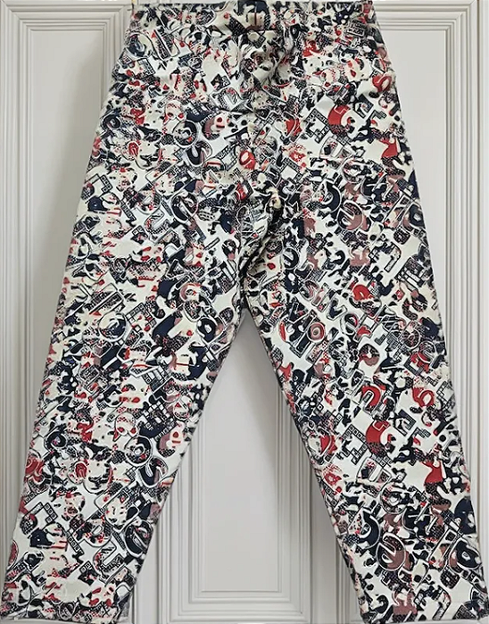 Calça Corsário Letras
